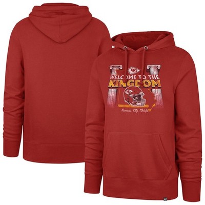 '47 Adult Kansas City Chiefs Red Pullover Hoodie - Large - NFL New