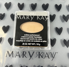  FLAWED Mary Kay Endless Performance Creme to Powder Foundation Beige 3 077873
