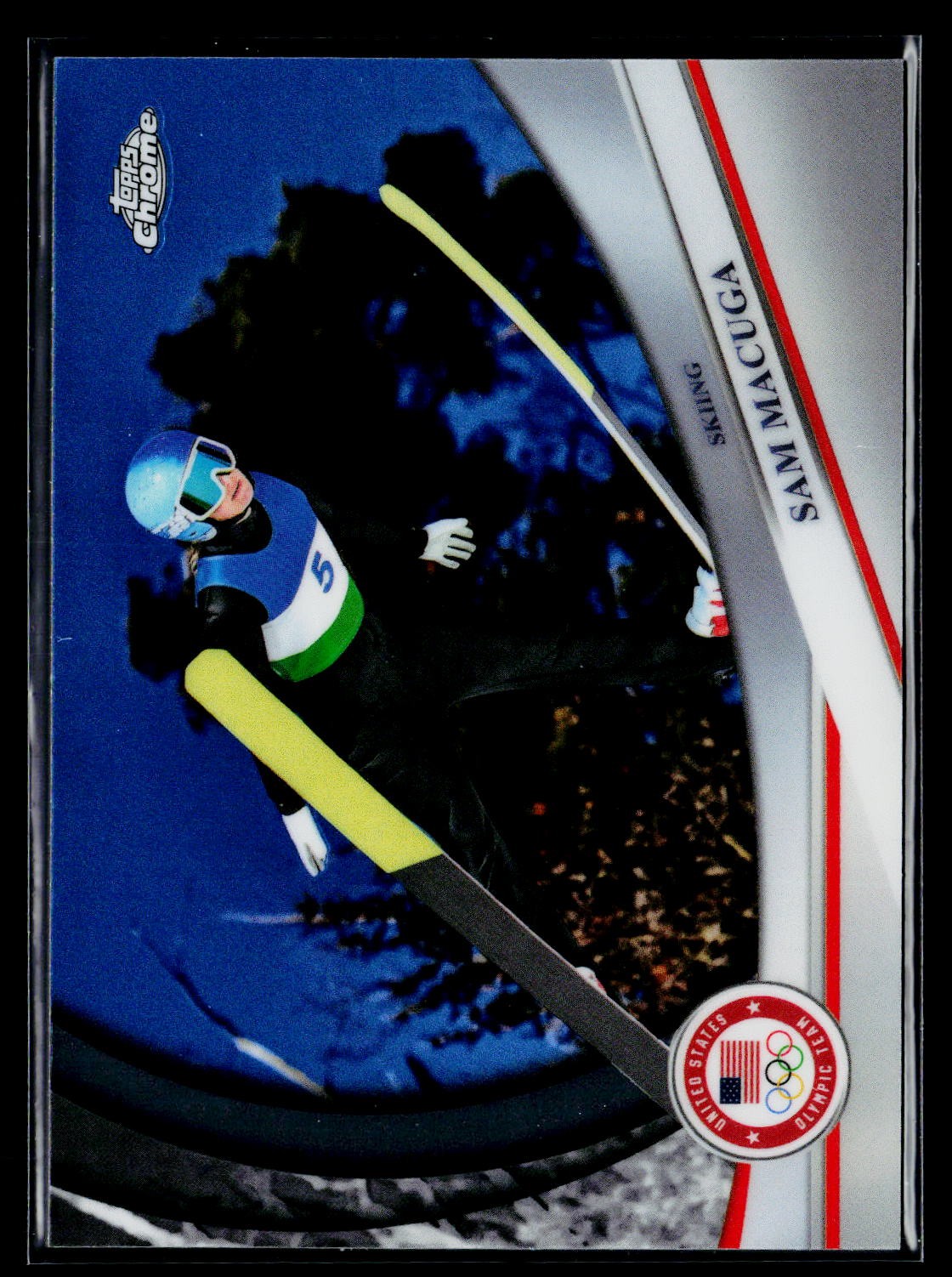 2026 Topps Chrome U.S. Winter Olympic & Paralympic Team Hopefuls #68 Sam Macuga