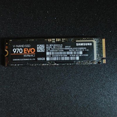 Samsung 970 EVO 500GB NVMe M.2 Internal SSD PCIe 3.0 X4 Laptop PC MZ-V7E500