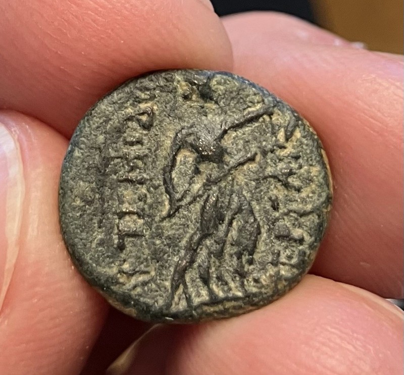 PAMPHYLIA. Perge. AE16, 3.9g. (2nd century BC). SNG France 350. Artemis. Sharp!