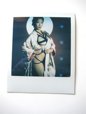 z) N. ARAKI: POLAROID ORIGINALE "DONNE" AUTOGRAFATA CON CERTIFICATO RARA!