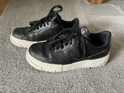 Nike Air Force 1 Pixel Größe 38 Damen Schwarz Weiß 
