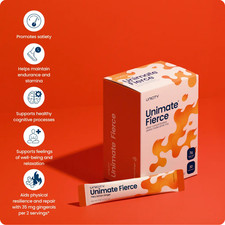 New -Unicity Feel Great with Unimate Fierce Flavor- 30 Pack Set