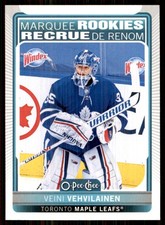 2021-22 O-Pee-Chee Veini Vehvilainen RC Toronto Maple Leafs #510