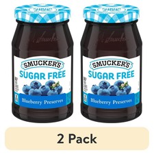 (2 pack) Smuckers Sugar Free Blueberry Preser...