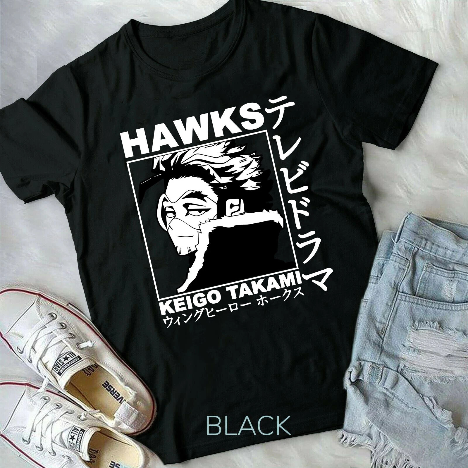 HAWKS,Keigo Takami,My Hero,Boku No Hero,BNHA,MHA,Anime,Manga, Nueva Camiseta Unisex