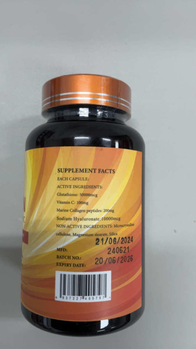 glutathione marine collagen & vitamin c laibuyi supre gluthathione + 90ct Global Gmarket Mobile