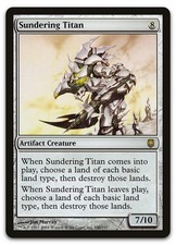 Sundering Titan #146 (LP) Darksteel DST Magic MTG