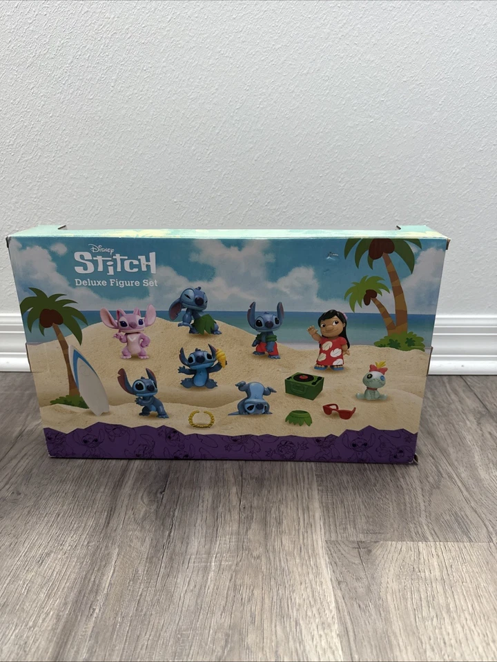 Juego de 13 figuras de lujo Just Play Disney Lilo and Stitch Foto 3 de 4