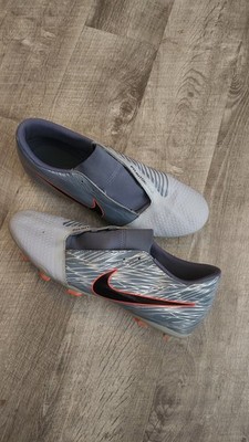 Nike Phantom Venom VNM GRAY ORANGE Soccer Cleats Sz 12