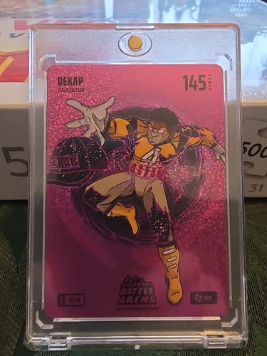Dekap Bo jackson battle arena Pink Hex Battlefoil 2025 First Edition IBF-58