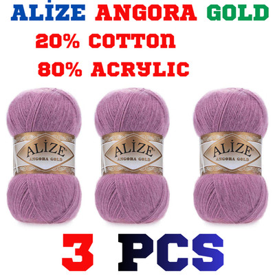 ALIZE ANGORA GOLD 28 ROSE Pink Yarn Color, 80% acrylic, 20% wool,sweaters