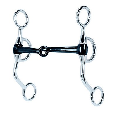 Weaver Prof Argentine Shank Snaffle W/Copper 5