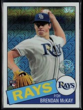 Brendan McKay #85C-40 2020 Topps 1985 Topps Chrome Silver Pack Promo (Series 1)