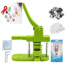 Button Badge Maker Machine kit 37mm 1-1/2 inch DIY Pin Button Maker Press