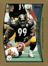 1998 Topps #8 Levon Kirkland Pittsburgh Steelers Football Card
