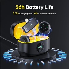 Wireless Lavalier Microphone For iPhone Android Video Recording, Live Streaming