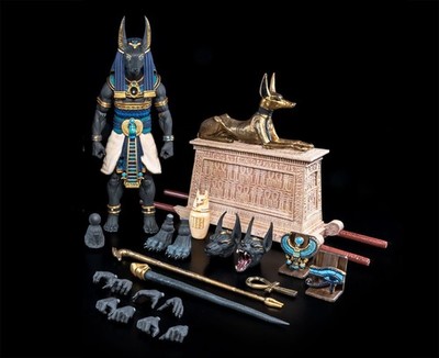 Figura Obscura: Anubis Black & Blue FOUR HORSEMEN TOY DESIGN