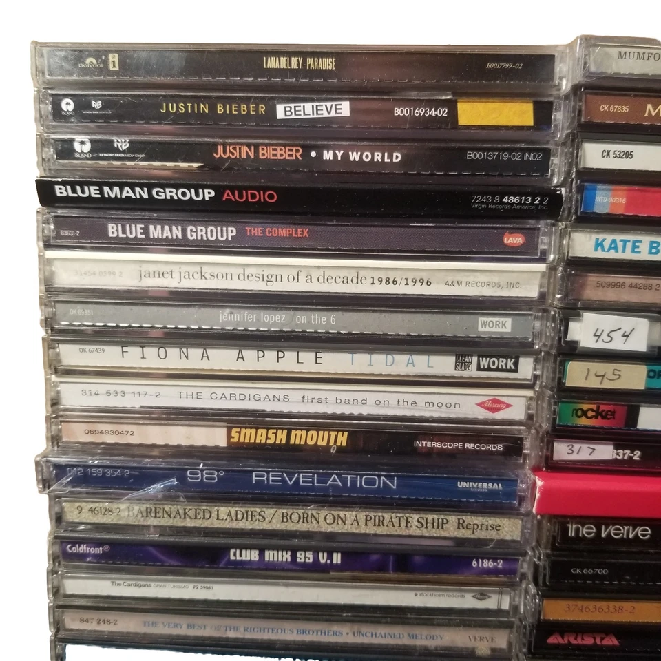 Rock Pop Hip Hop Rap Dance CD Lot Of 40 Justin Bieber Mumford & Sons Adele - Image 2 of 4