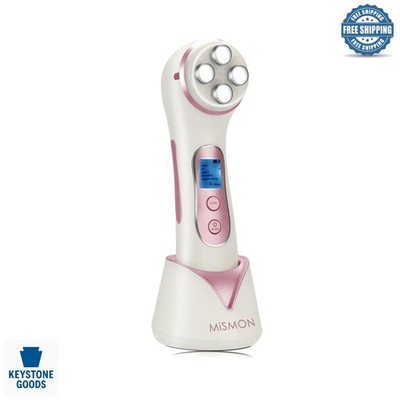 5-in-1 High Frequency Facial Light Therapy Micro-Current Device - Rose Gold