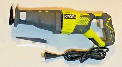 #ad RYOBI 12 Amp Corded Reciprocating Saw Variable Speed $59.99