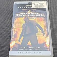 National Treasure Nicolas Cage UMD Video PSP Action Adventure PG 2005