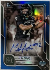 2025 Bowman U Chrome Prospect Auto Micah Arenado #BCA-MA Blue Ref 115/150