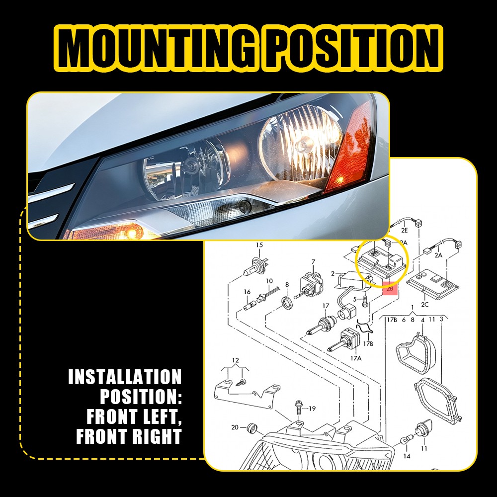 Lotus Evora GTE 2011-2013 Headlight ballasts 2 pcs