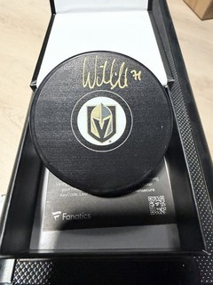 William Karlsson Signed Vegas Golden Knights Puck Fanatics Underwraps Auto