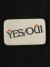 1993 Charlottetown Accord Referendum Yes Oui Button