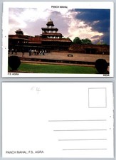Foto postal Panch Mahal Fatehpur Sikri Agra India antiguo palacio mogol