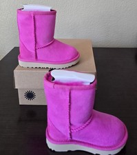 UGG T Classic II Toddler Boots Pink Sz 6 Style 1017703T NIB