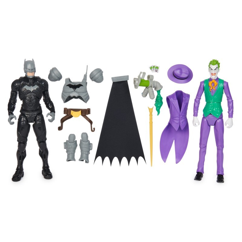 DC Comics Batman - Action Figure Joker 30 Cm Con 11 Punti Di Articolazione, Giocattolo Per Bambini 3+ Anni