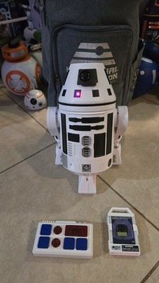 RO-4LO Custom Star Wars Disney Galaxys Edge Astromech Droid w/Remote, Bag & Chip