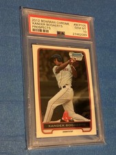 2012 Bowman Chrome Prospects Xander Bogaerts #BCP105 (RC) PSA 10
