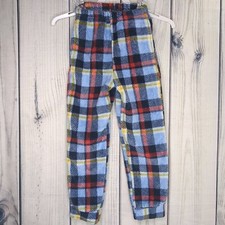 U.S. Polo Assn Youth Size 6/7 Blue Red Plaid PJ Sleepwear Pants