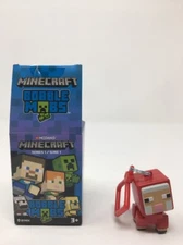 Minecraft Bobble Mobs Hangers KeyChain Series 1 Red Sheep