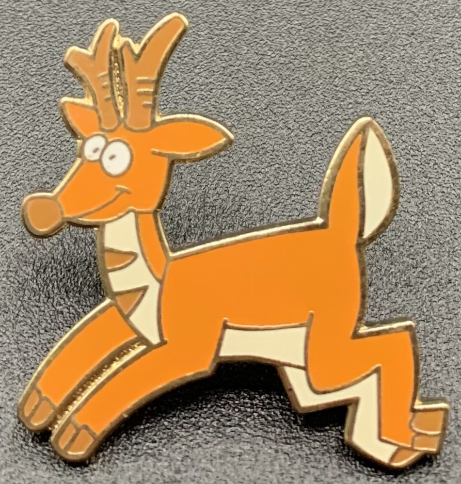 Disney's Orange Reindeer Official Collector's Trading Pin