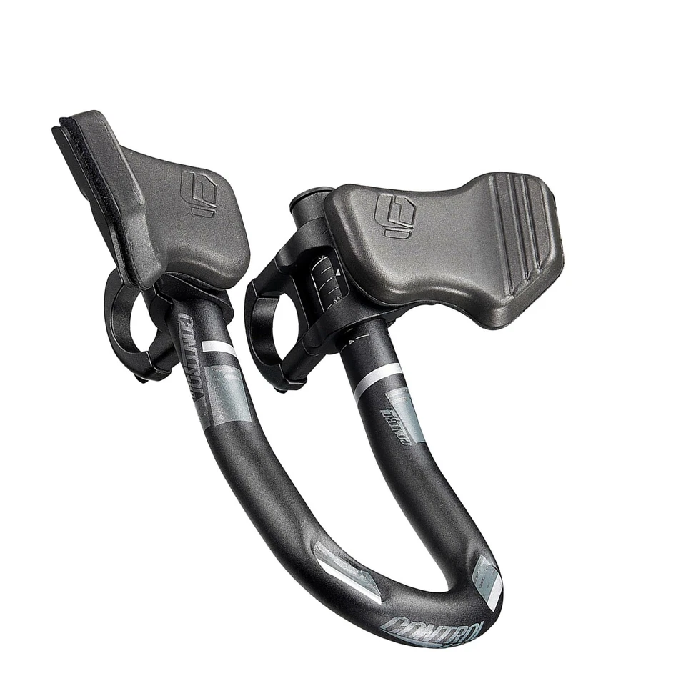 ControlTech Falcon 6061 Bicycle Cycle Bike TT Bar Extension (U-Bend) in Black - Image 2 of 4