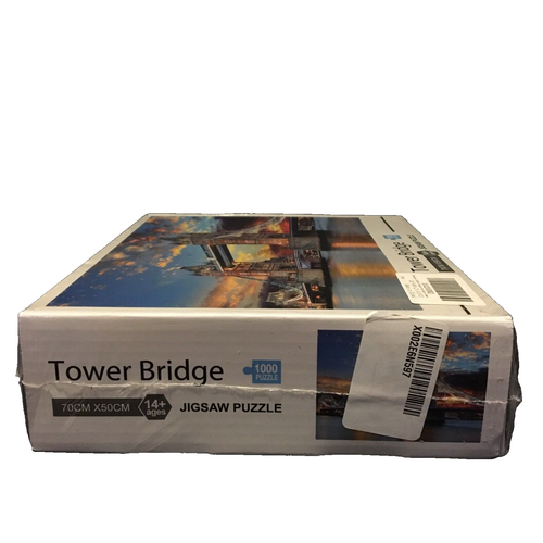 HomeLiner Tower Bridge 1000 puzzle 70CM X 50CM età 14+ sigillato - Foto 6 di 8