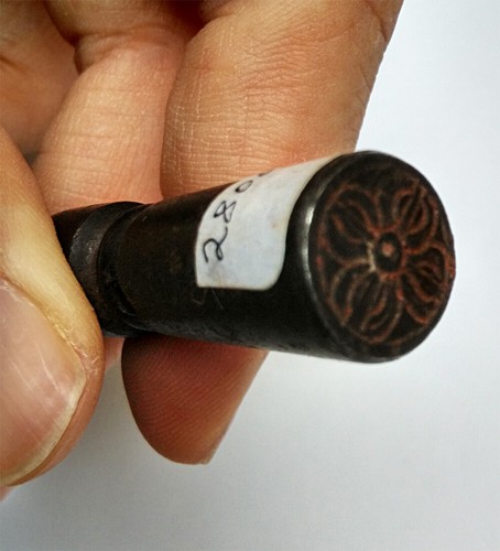 Antik Siegel Tibet aus Eisen Tibet 18e - Picture 5 of 7