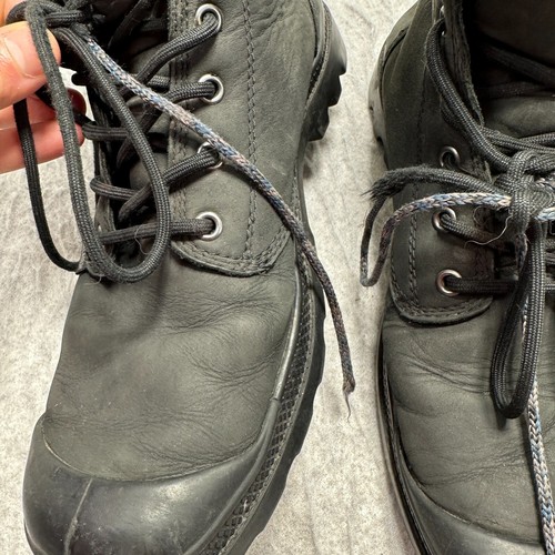 Palladium Men Pampa Sport Cuff Wpn Boots Black Sherpa Lined Mens 9.5 Womens 11 - Picture 6 of 20