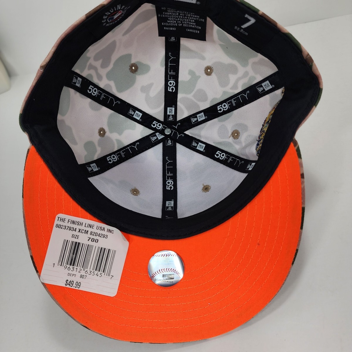 D. New! New Era 59Fifty 'Duck Camo' New York Yankees Fitted Baseball