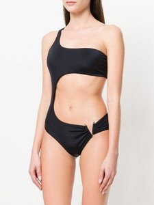 versace one piece swimsuit black