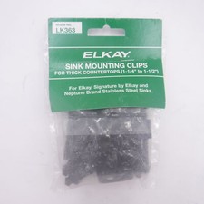 14 Pack Elkay Sink Mounting Clips LK363 For Thick Countertops 1-1/4" - 1-1/2"
