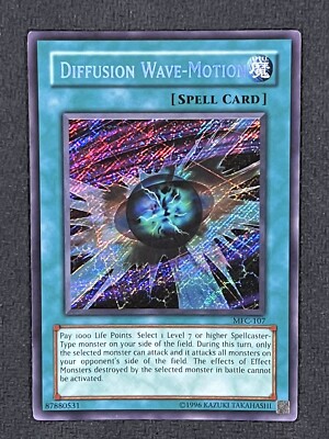 Yu-Gi-Oh! Diffusion Wave Motion MFC-107 Secret Rare HP Magician s Force