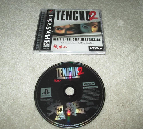 Tenchu 2 Birth of the Stealth Assassins (PlayStation 1, PS1) Complete Excellent.