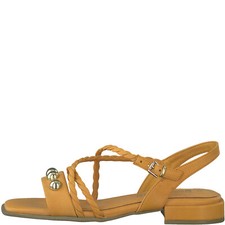 Marco Tozzi by Guido Maria Kretschmer, Damensandalette-Schuhe mango, Gr. 37 - 41