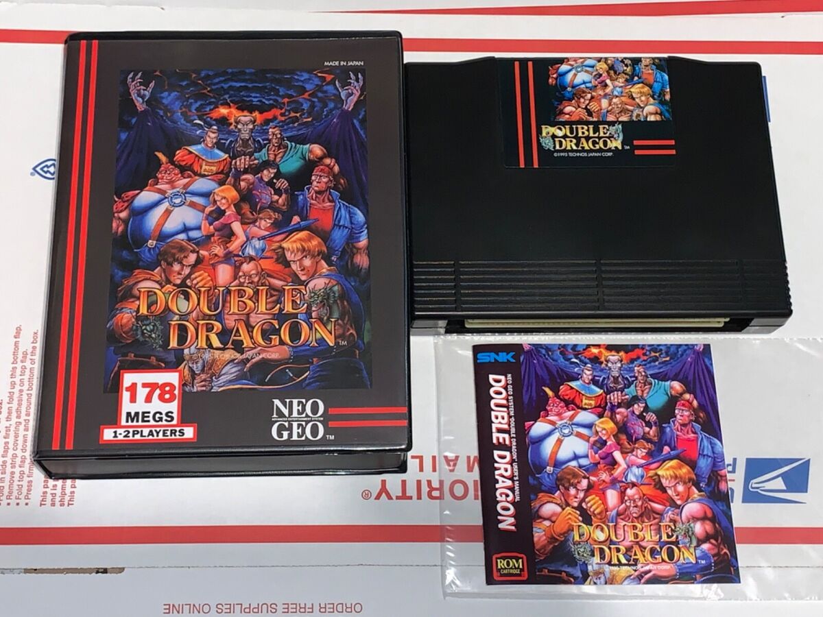 Double Dragon - Neo Geo US/Euro English Version complete NCI version see  Descrip